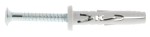 A nylon wire nail with a flat head and a smooth shank, for general-purpose timber fastening.