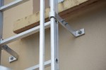 An A4 stainless steel 8×80mm hex head masonry screw with a specially hardened thread, designed for direct fixing into concrete, brick, and block without a plug.