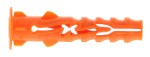 An orange and black Spit cordless power tool, with an ergonomic grip, designed for use on construction and maintenance tasks.