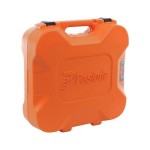 An orange and black Paslode cordless framing nailer with a 30–34° magazine, for driving collated nails into structural timber.