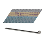 A galvanised 3.1×90mm wire nail with a flat head and a smooth shank, for general-purpose timber fastening.