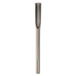 A hardened steel SDS demolition chisel with a wide flat blade, designed for use with SDS rotary hammers to break out tiles, mortar, and concrete.