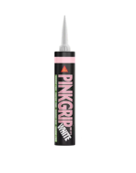 A 350ml container of Everbuild construction adhesive or sealant, displayed against a white background.