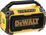 A yellow and black DEWALT 54V lithium-ion slide-pack battery, compatible with the DEWALT cordless tool range.