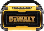 A yellow and black DEWALT 54V lithium-ion slide-pack battery, compatible with the DEWALT cordless tool range.