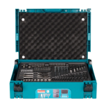 A teal and black Makita cordless drill driver with a keyless chuck and variable-speed trigger, for drilling and screw driving.