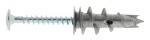 A steel 12×31mm pan head drywall screw with a bugle head and fine threads, designed for fixing plasterboard to timber or metal studwork.
