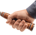 A claw hammer with a steel-handled handle and a polished steel head featuring a curved claw for nail removal and a flat striking face.,
