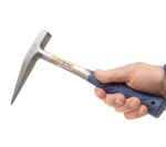 A Estwing hand tool with a metal working end and an ergonomic handle, designed for general construction and maintenance tasks.