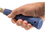 A Estwing hand tool with a metal working end and an ergonomic handle, designed for general construction and maintenance tasks.