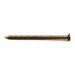 A steel 25×2.00mm wire nail with a flat head and a smooth shank, for general-purpose timber fastening.