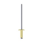 A product image of CHROMAFIX Dome Head Rivets painted in RAL 1015,