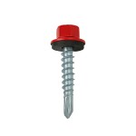 A product photo of CHROMAFIX Self Drilling Tek Screws painted in RAL 3003,