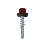 A product photo of CHROMAFIX Self Drilling Hex Head Screws painted in RAL 3005,