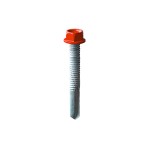A product photo of CHROMAFIX Self Drilling Tek Screws painted in RAL 3003,