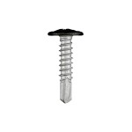 CHROMAFIX Self Drilling Metal Framing Tek Screws 5.5 x 25 Pancake Head painted in RAL 9005,