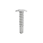 CHROMAFIX Self Drilling Metal Framing Tek Screws 5.5 x 25 Pancake Head painted in RAL 9010,