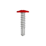 CHROMAFIX Self Drilling Metal Framing Tek Screws 5.5 x 25 Pancake Head painted in RAL 3003,