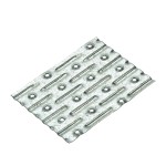 A steel 170×175mm wire nail with a flat head and a smooth shank, for general-purpose timber fastening.