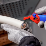knipex cable knife with ratchet function,
