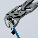 A spanner or wrench in chrome vanadium steel, for tightening and loosening nuts and bolts.