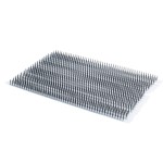 A steel drywall screw with a bugle head and fine threads, designed for fixing plasterboard to timber or metal studwork.
