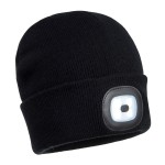 A black workwear garment designed for use on construction sites and in industrial work environments.,