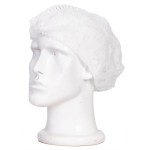 A white workwear garment designed for use on construction sites and in industrial work environments.,