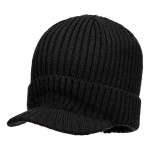A black workwear garment designed for use on construction sites and in industrial work environments.,