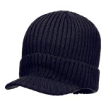 A navy blue workwear garment designed for use on construction sites and in industrial work environments.,