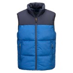 A navy blue workwear garment featuring a warm thermal lining, suitable for a wide range of outdoor and site work applications.