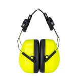 A moulded disposable dust mask with a nose clip and elasticated headbands, designed to filter airborne particulates during dusty work.