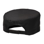 A black workwear garment designed for use on construction sites and in industrial work environments.,