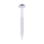 Timco Rainwater Woodscrews Low Profile Pan Pozi Black