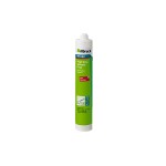 A green and white tube of illbruck adhesive labeled High Grip Solvent Free with a white cap, standing upright against a plain white background.