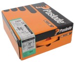 A steel wire nail with a flat head and a smooth shank, for general-purpose timber fastening.