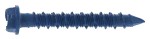 A steel hex head masonry screw with a specially hardened thread, designed for direct fixing into concrete, brick, and block without a plug.