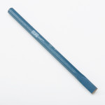 A hardened steel bolster chisel with a wide flat blade, used for cutting masonry, tiles, and breaking out concrete.