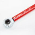 A Gedore chrome vanadium steel torque wrench with a ratcheting drive head and an adjustable torque-setting scale, for tightening fasteners to a precise specification.