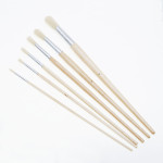 Photo of Faithfull Round Fitch Brush Set (PK6)