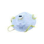 An FFP1-rated disposable dust mask with a pleated body and an elasticated head strap, providing basic nuisance dust protection.