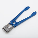 A cutting knife with a steel blade and an ergonomic handle, for general site and workshop use.