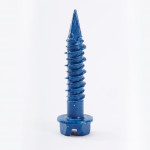 Evolution Hex Head and Countersunk Blue Masonry Screws 100 Pack