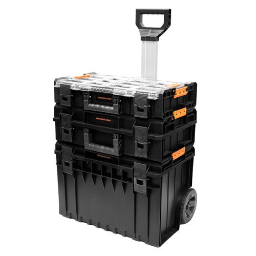 HMT V18-900 Install SiteKit - Impact Wrench, 2 4ah batteries, 31pc Installation Kit & SiteCart