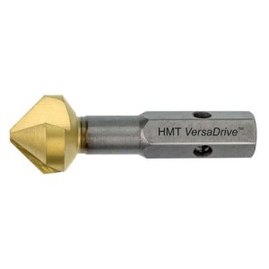 A  drill bit with a precision-ground tip and fluted shank, for drilling into timber and sheet wood.