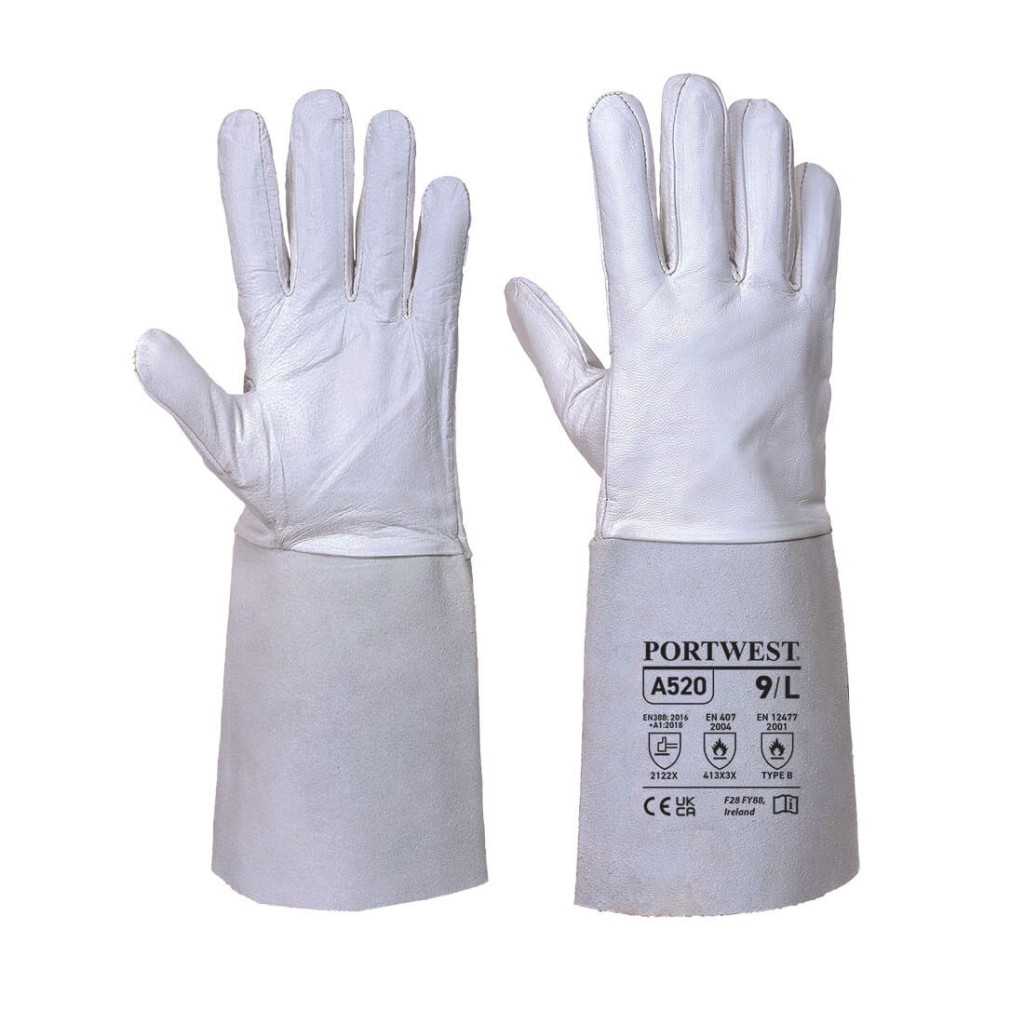 A grey workwear garment designed for use on construction sites and in industrial work environments.,