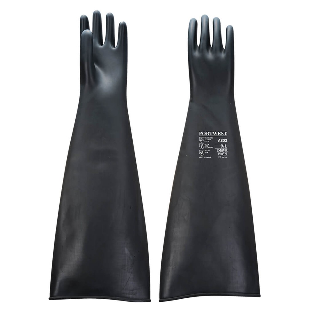 A workwear garment designed for use on construction sites and in industrial work environments.,