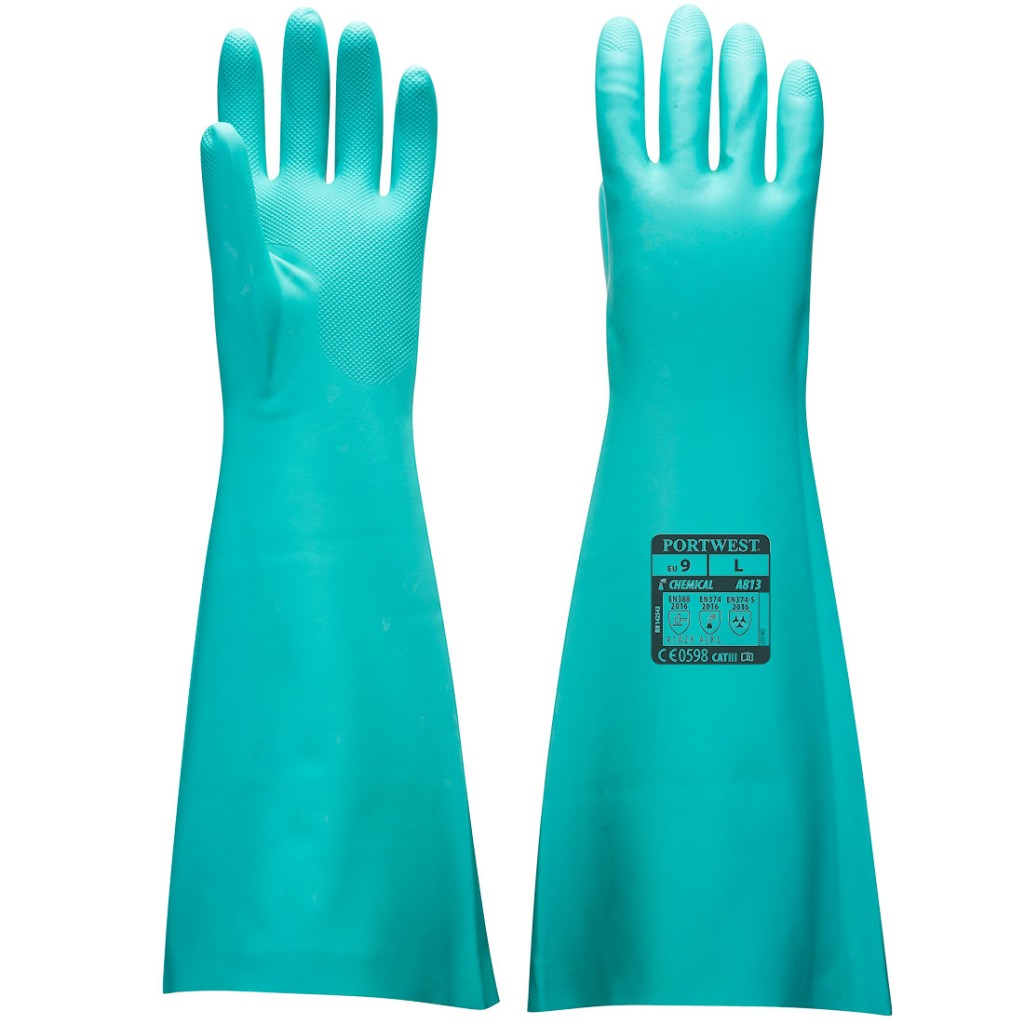 A workwear garment designed for use on construction sites and in industrial work environments.,