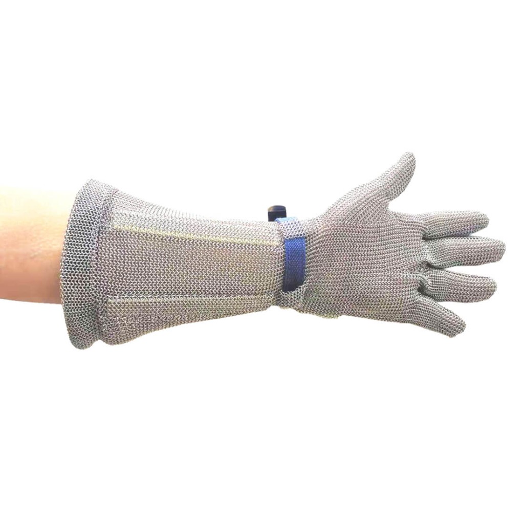 A silver workwear garment designed for use on construction sites and in industrial work environments.,