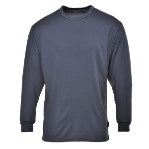 A charcoal workwear garment featuring a warm thermal lining, suitable for a wide range of outdoor and site work applications.